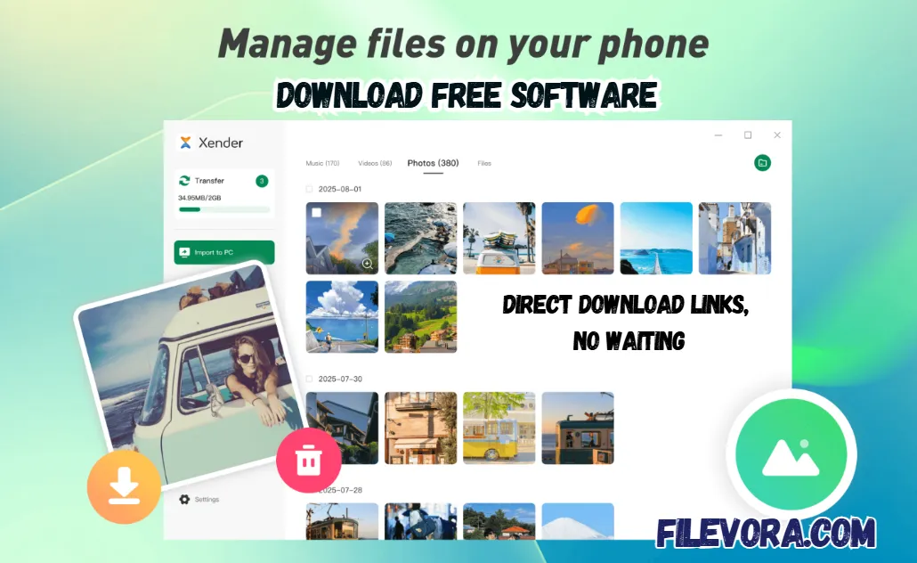Xender Download 2020 File Sharing for Windows screenshot