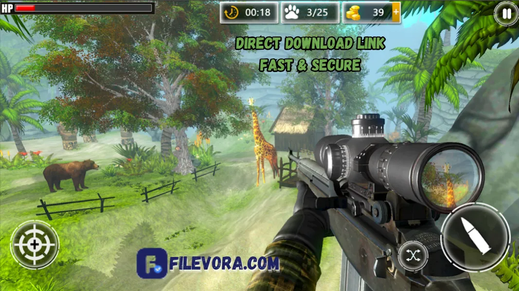 Hunting Sniper MOD APK 4.00.0301 Free [Unlimited Money] 2026 screenshot