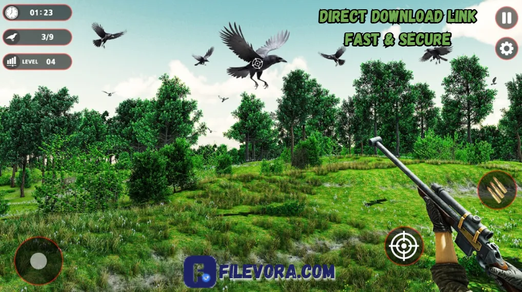 Hunting Sniper MOD APK 4.00.0301 Free [Unlimited Money] 2026 screenshot