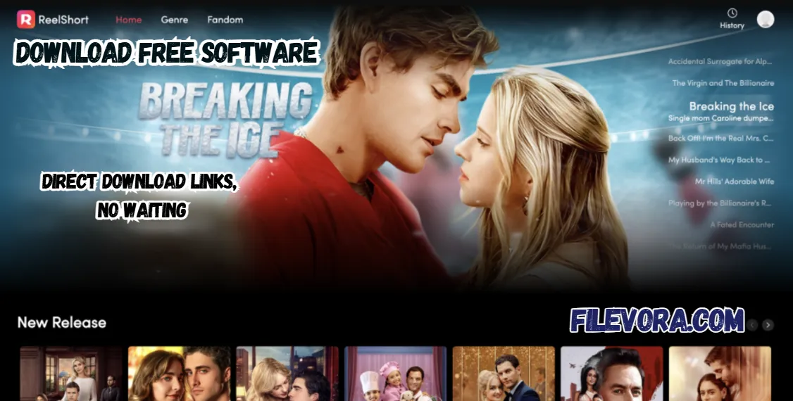 ReelShort MOD APK v3.6.10 Premium Unlocked 2026 screenshot