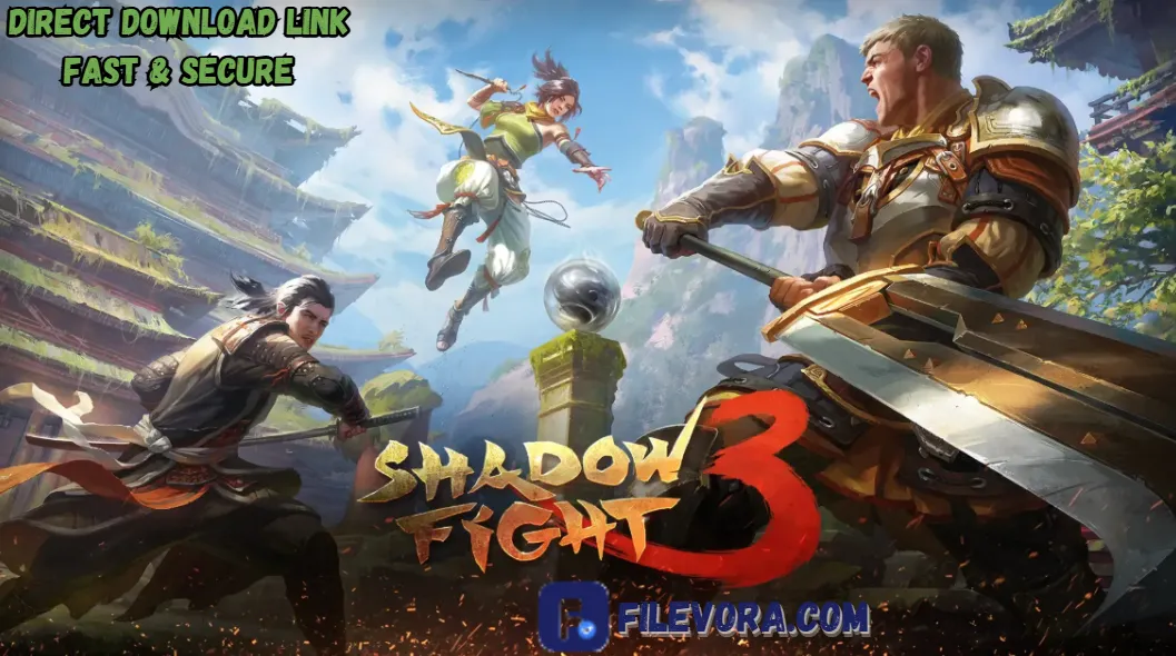 Shadow Fight 3 Mod APK 1.44.2 (Unlimited Money/Max Level) for Android 2026 screenshot
