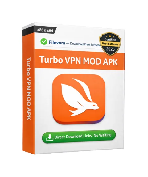 Turbo VPN MOD APK 4.2.9.6 (Unlocked Premium) for 2026 icon