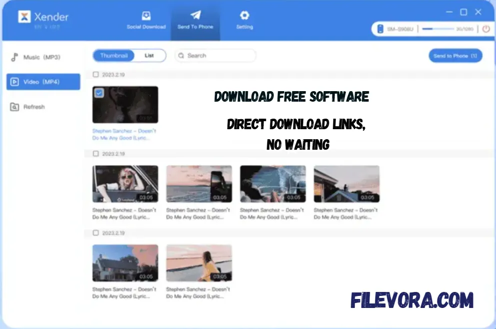 Xender Download 2020 File Sharing for Windows screenshot