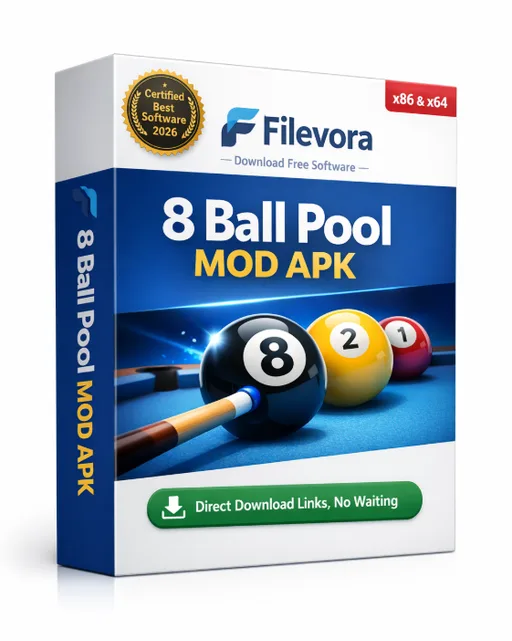 8 Ball Pool MOD APK 56.18.2 (Unlimited Money) for Android 2026 icon