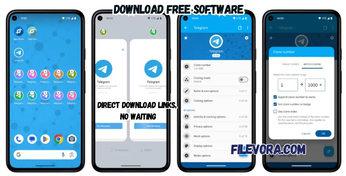 App Cloner MOD APK 3.4.2 Premium Unlocked 2026 screenshot