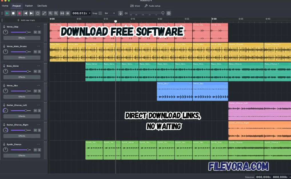  Audacity Download 3.7.7 For Windows 2026 screenshot
