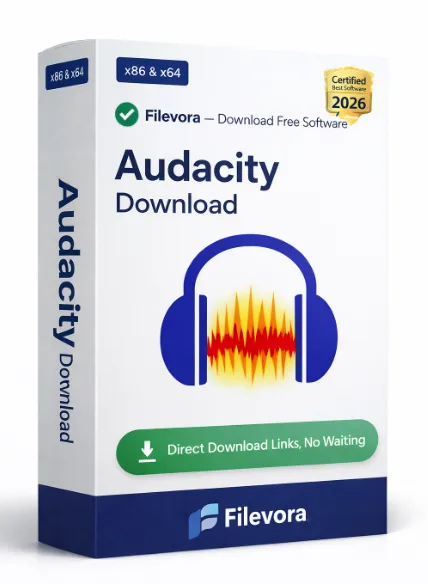  Audacity Download 3.7.7 For Windows 2026 icon