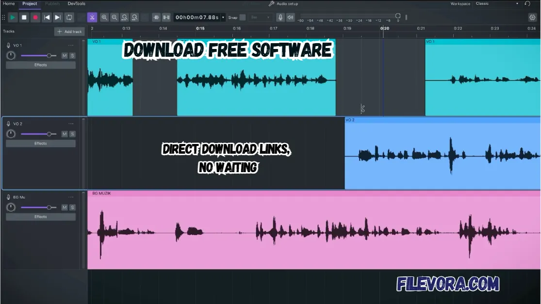  Audacity Download 3.7.7 For Windows 2026 screenshot