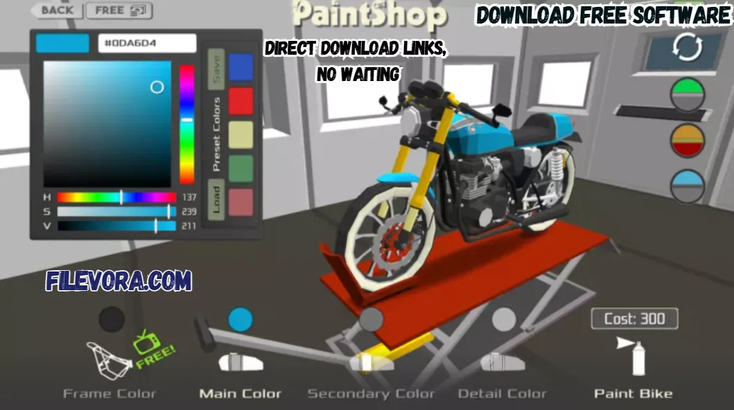 Cafe Racer MOD APK v21 Unlimited Money 2026 screenshot