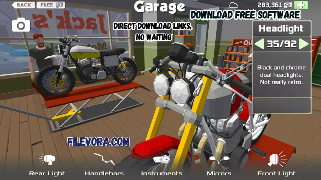 Cafe Racer MOD APK v21 Unlimited Money 2026 screenshot