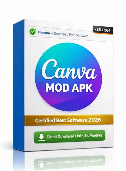 Canva MOD APK 2.350.0 (Premium Unlocked) For Android 2026 icon