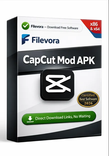 CapCut Mod APK 17.4.0 (Premium Unlocked) for Android 2026 icon