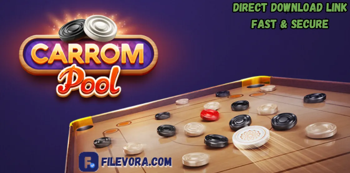 Carrom Pool MOD APK 18.11.0 (Unlimited Coins/Gems) for Android 2026 screenshot