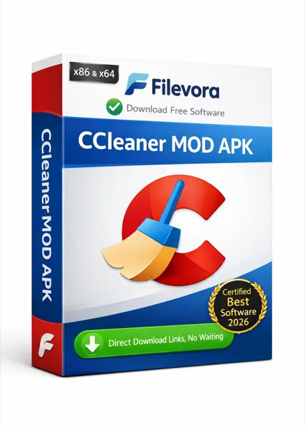 CCleaner MOD APK 26.03.0 (Pro Unlocked) For Android 2026 icon
