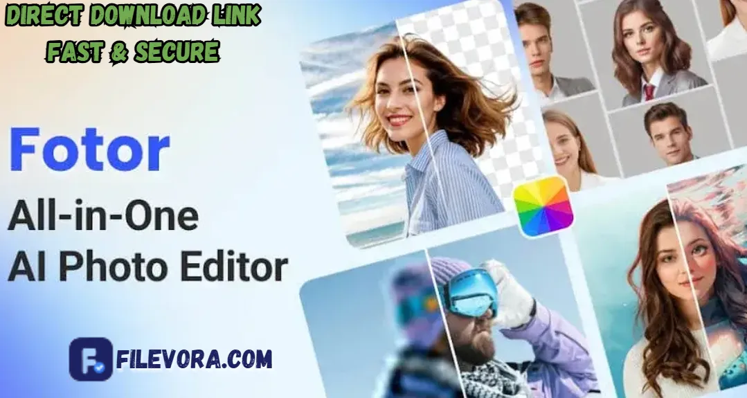 Fotor MOD APK 8.1.8.1 (Pro Unlocked) for Android 2026 screenshot