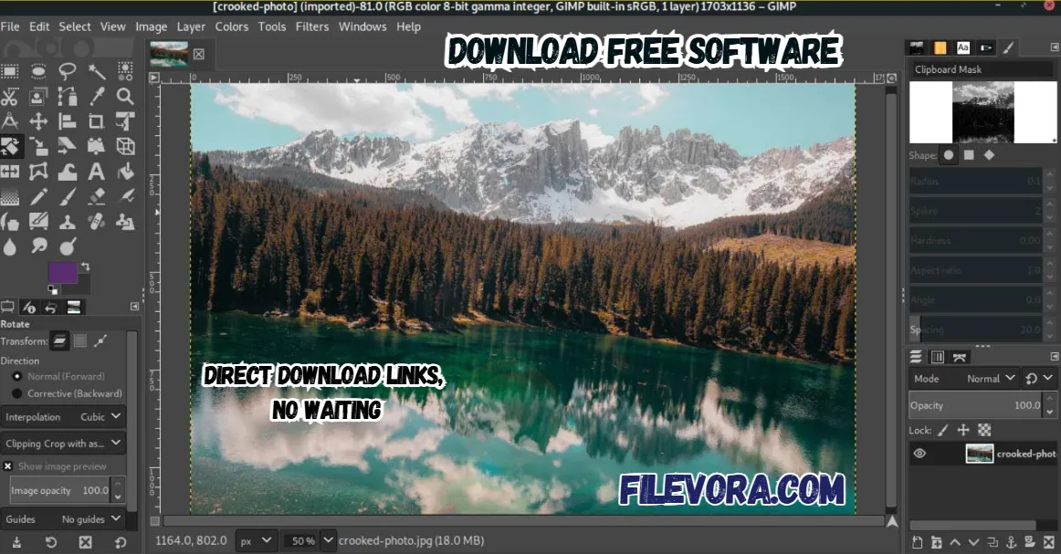GIMP Image Editor 3.0.8 For Windows (2026) screenshot