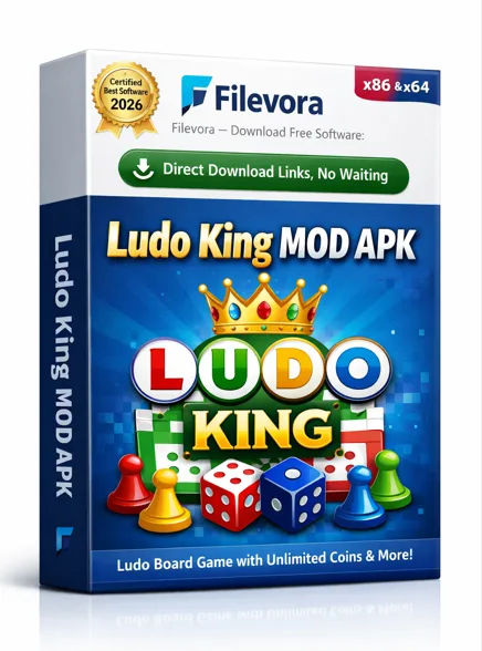 Ludo King MOD APK 10.0.0.385 (Coins Unlimited) for Android 2026 icon