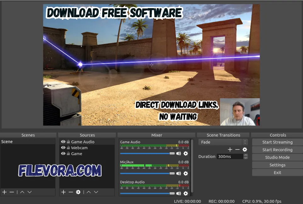 OBS Studio Download 32.0.4 For Widows 2026 screenshot