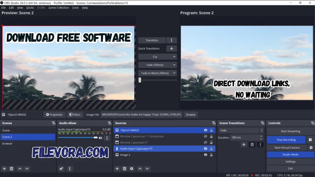 OBS Studio Download 32.0.4 For Widows 2026 screenshot
