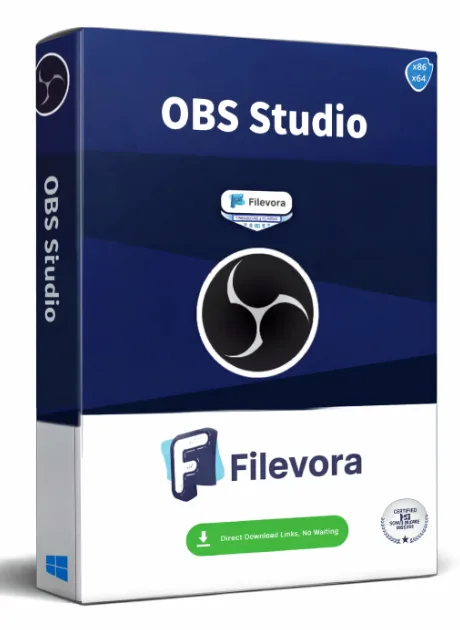 OBS Studio Download 32.0.4 For Widows 2026 icon