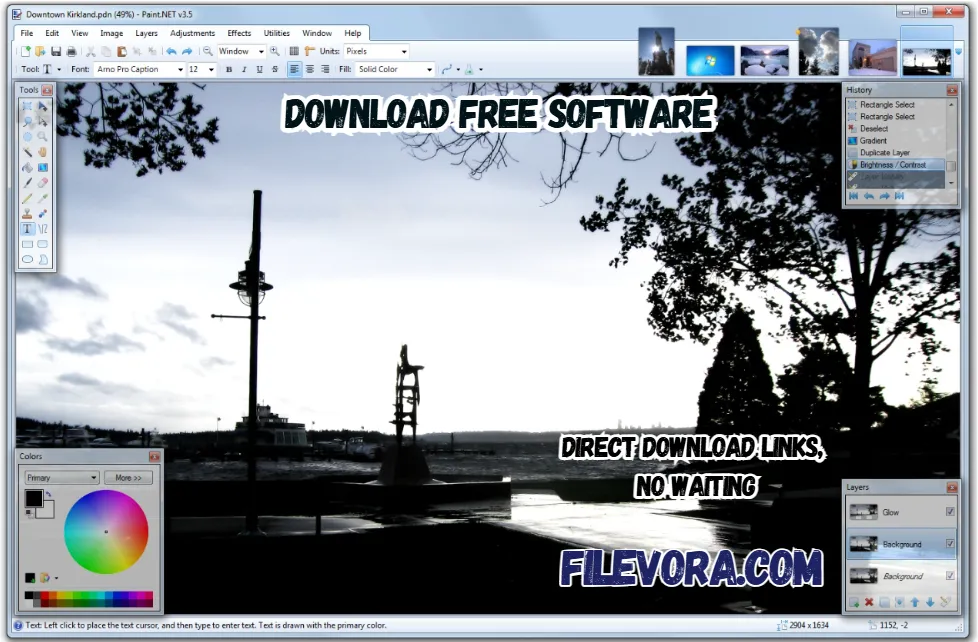 Paint.NET Download 5.1.11 For Windows 2026 screenshot
