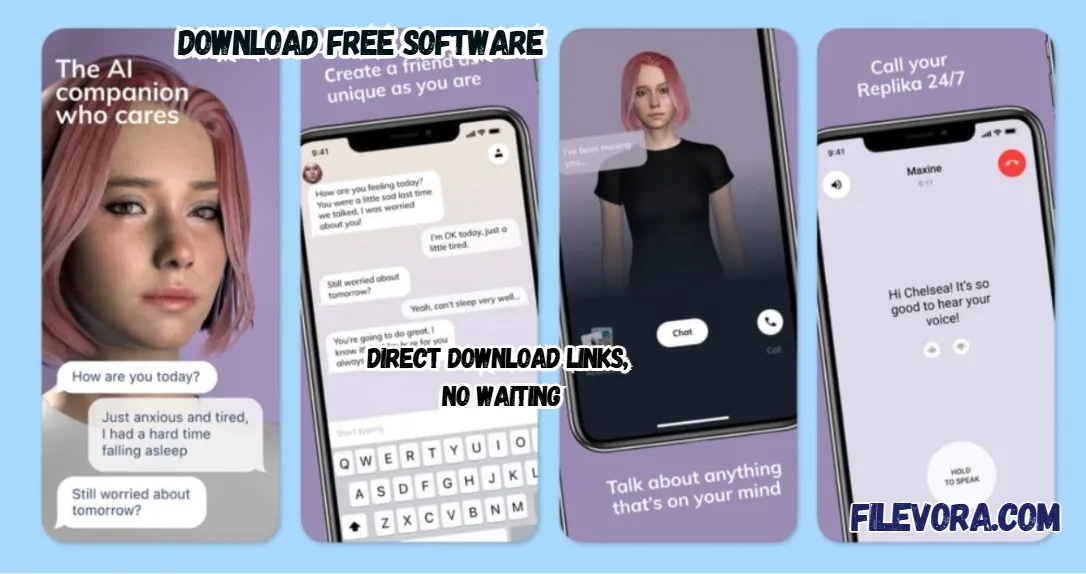 Replika Mod APK V12.6.1 Premium Unlocked 2026 screenshot