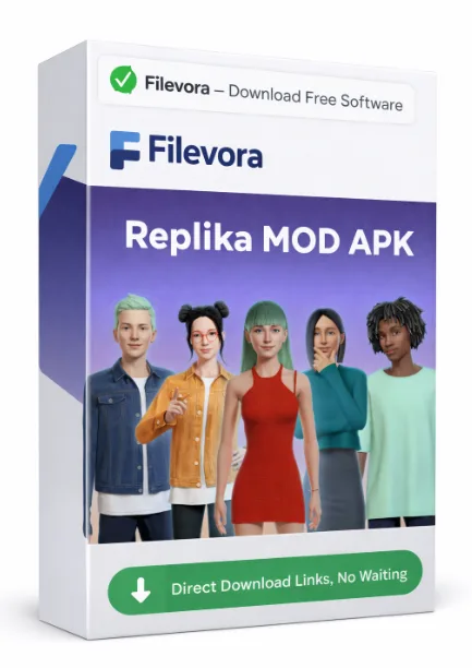 Replika Mod APK V12.6.1 Premium Unlocked 2026 icon