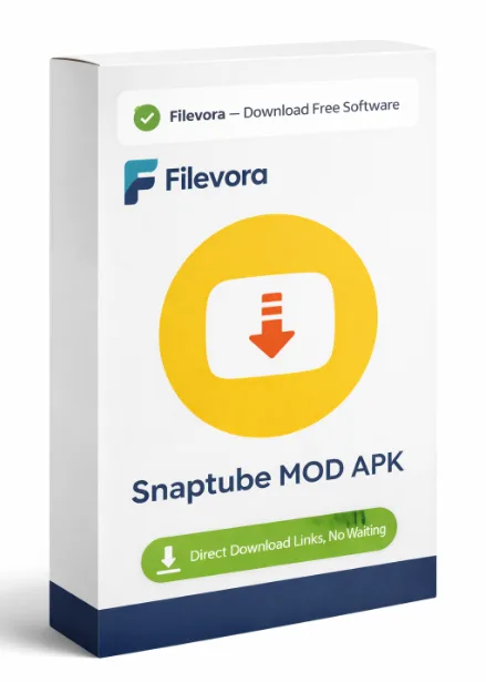 Snaptube MOD APK 7.55.1 Download VIP Unlocked 2026 icon