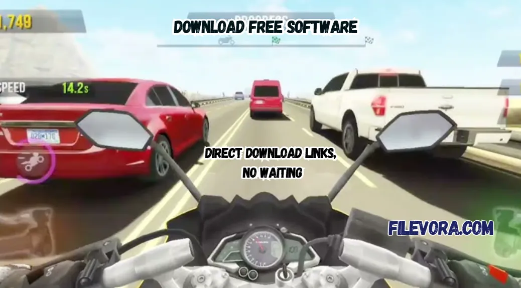 Traffic Rider MOD APK 2.11 Unlimited Money 2026 screenshot