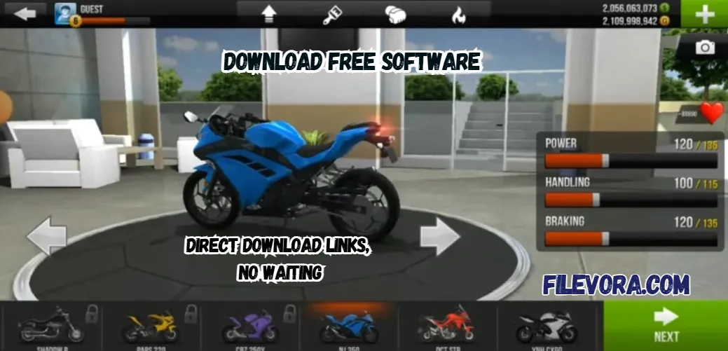 Traffic Rider MOD APK 2.11 Unlimited Money 2026 screenshot